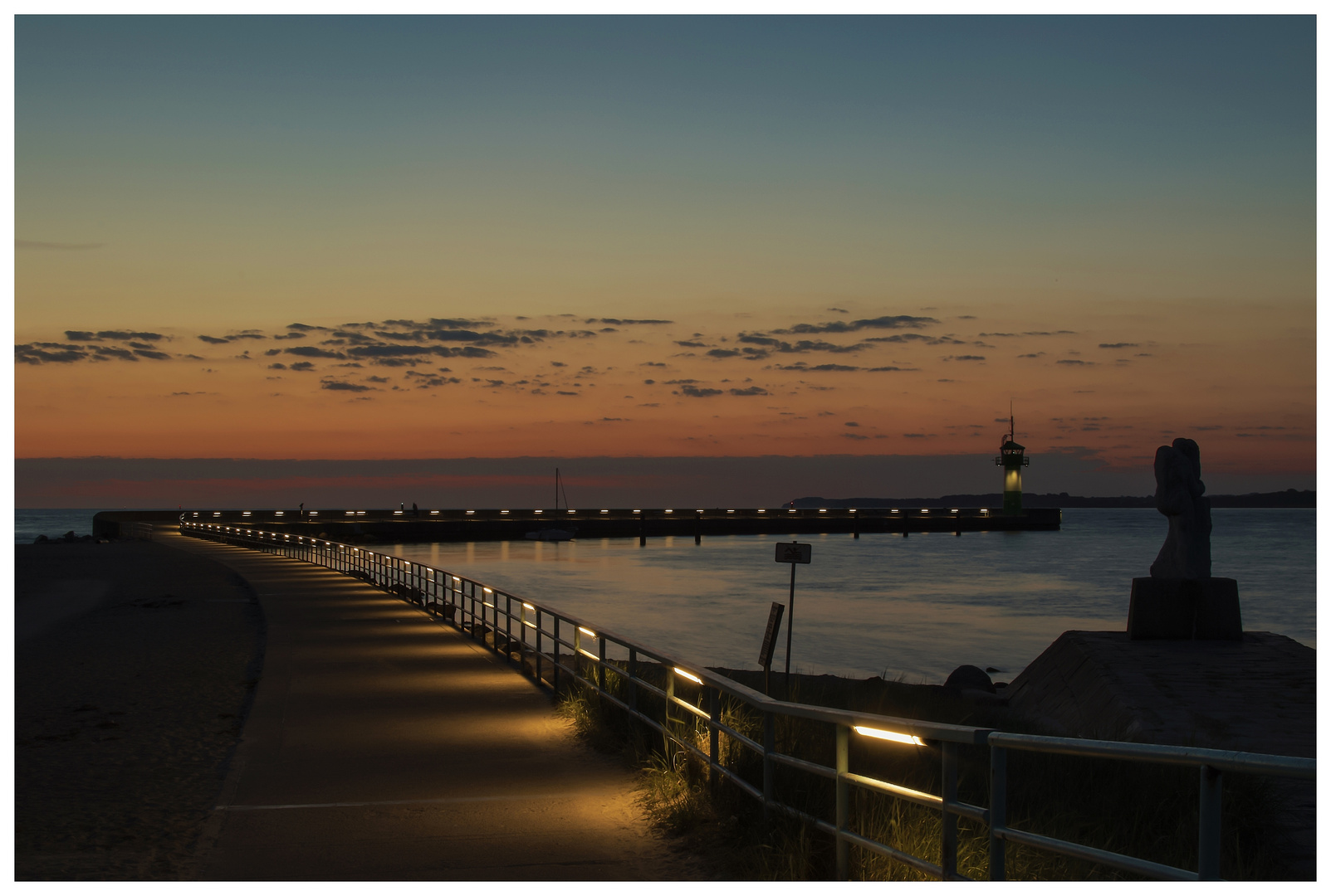 Morgenerwachen am Meer