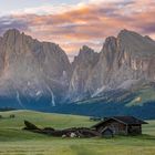 Morgenerwachen auf der Seiser Alm