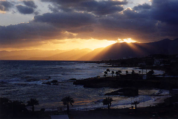Morgenerwachen auf Kreta