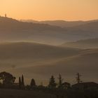 Morgenerwachen im Val d'Orcia