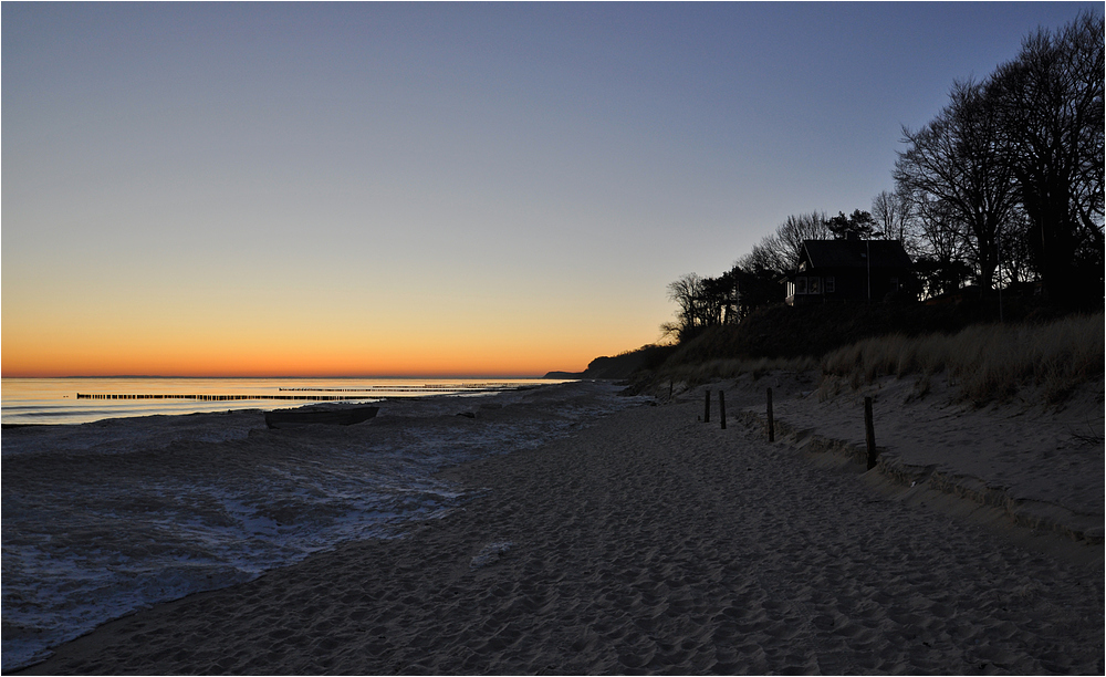 Morgenfarben auf Usedom