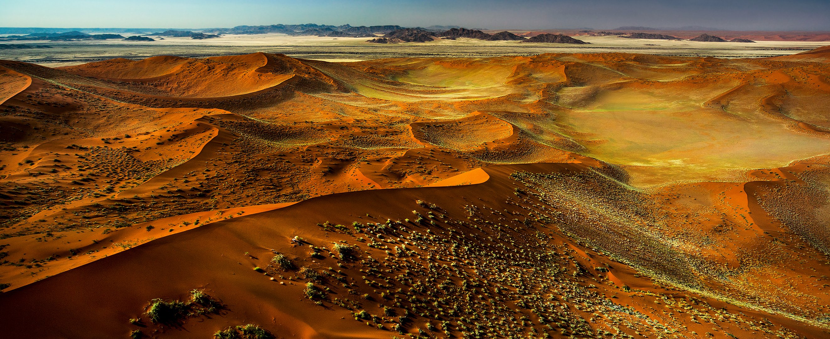 Morgenflug nach Lüderitz