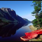 Morgenfrische am Tysdalsvatnet