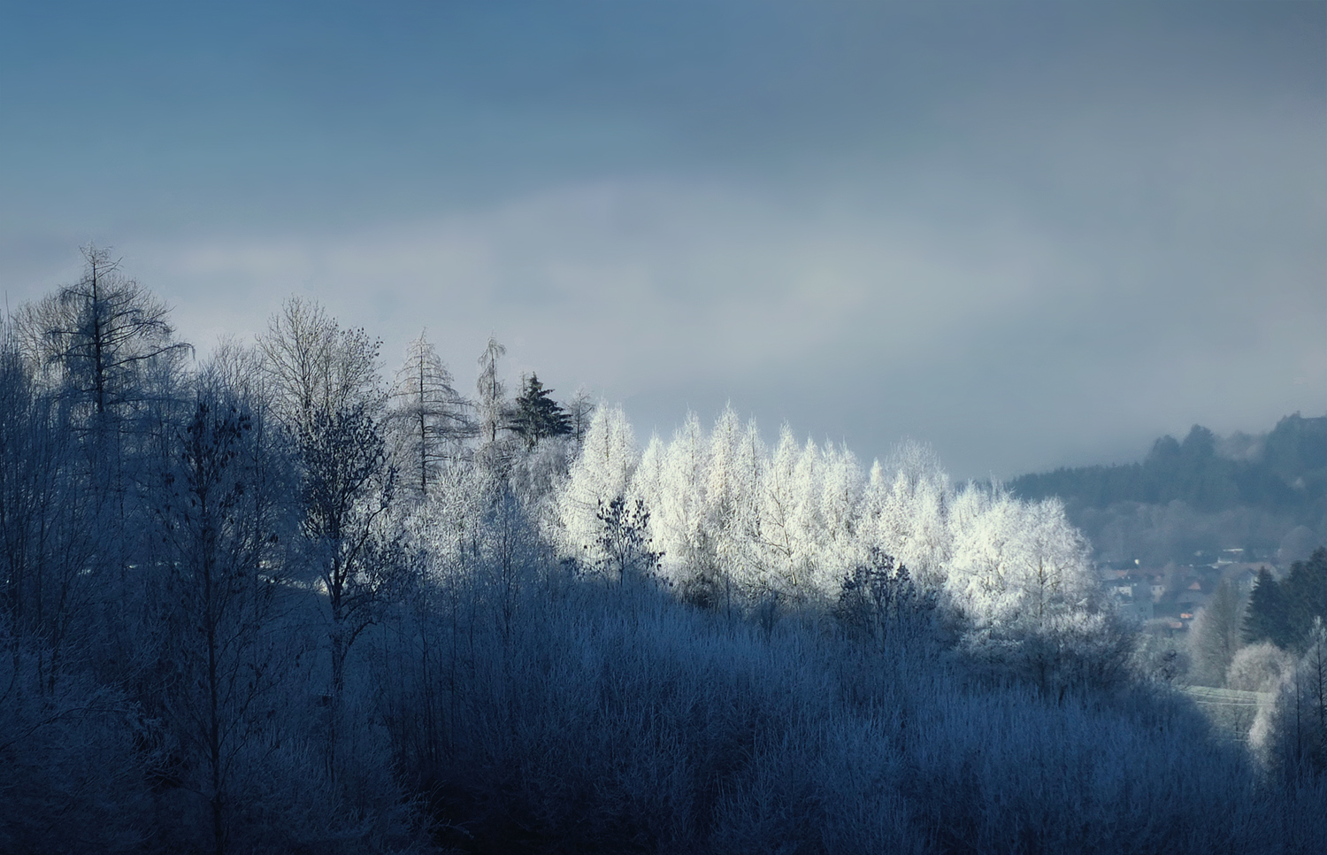 Morgenfrost im Mürztal