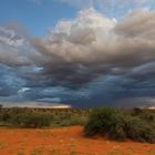 Morgengewitter über der Kalahari