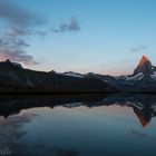 Morgenglühen am Matterhorn!