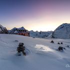 Morgenglühen bei Lämmerenhütte