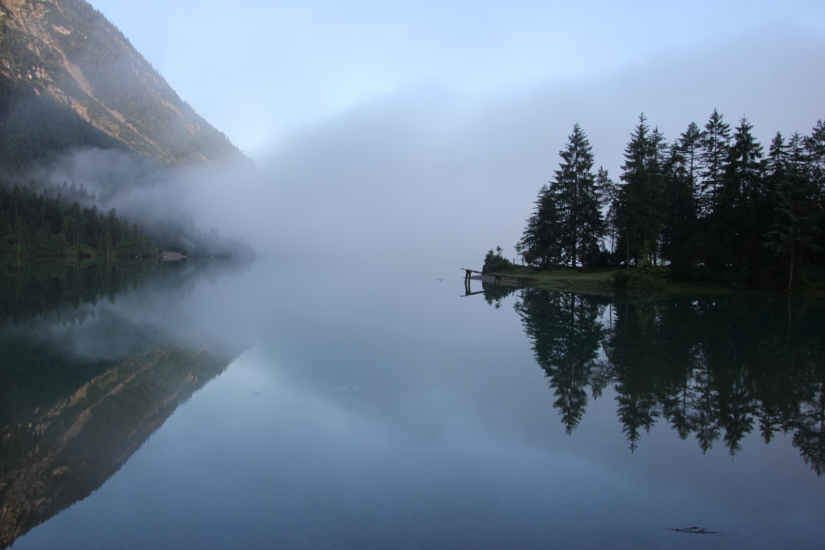 Morgengrauen am Heiterwangersee