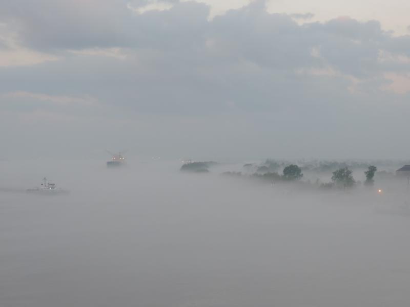 Morgengrauen am Mississippi