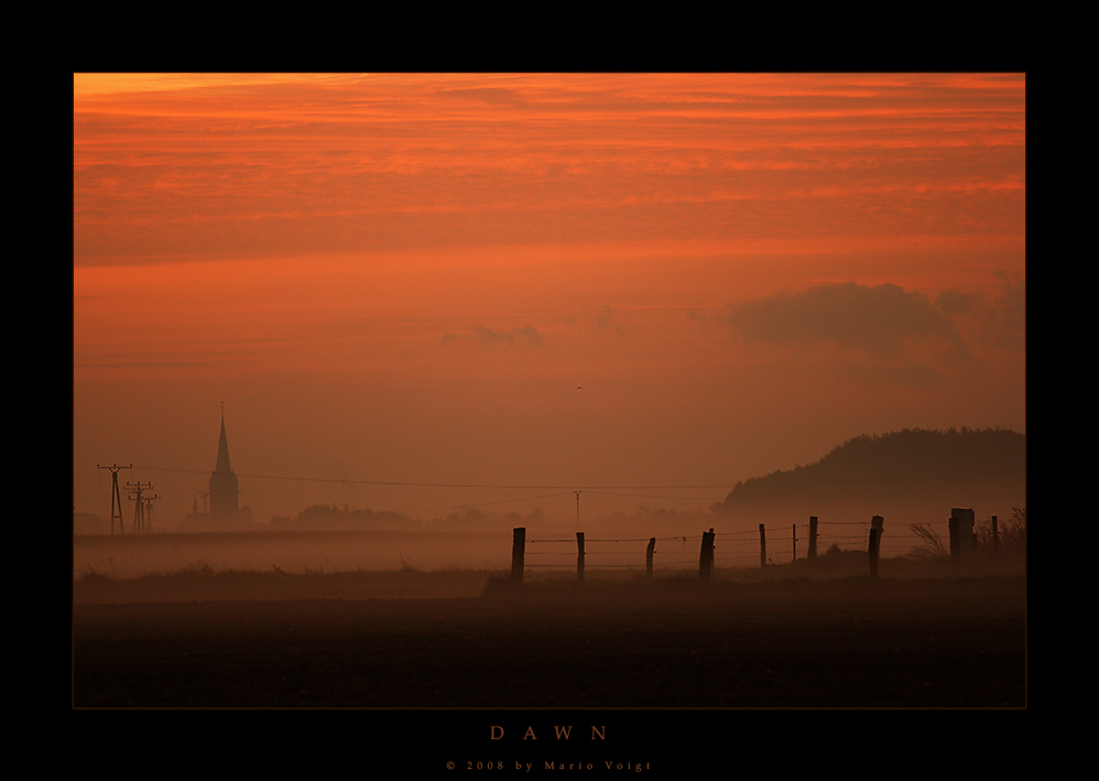 Morgengrauen am Niederrhein