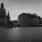 Morgengrauen in Dresden