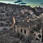 Morgengrauen in Matera, Apulien