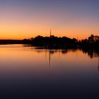 Morgengstimmung am Boddenhafen Prerow