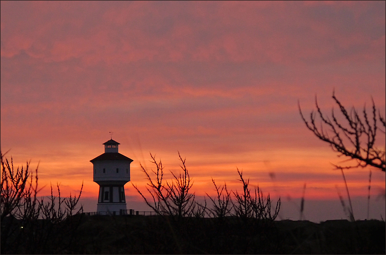 Morgenhimmel auf Langeoog