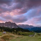 *Morgenhimmel über dem Grödnertal*