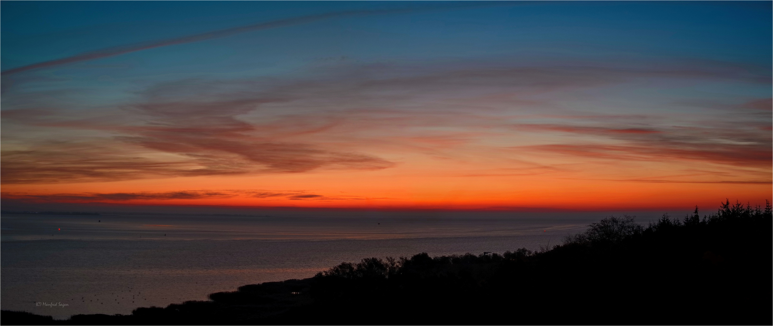 Morgenhimmel über dem Strelasund... 