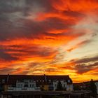 Morgenhimmel über Nieder Neuendorf