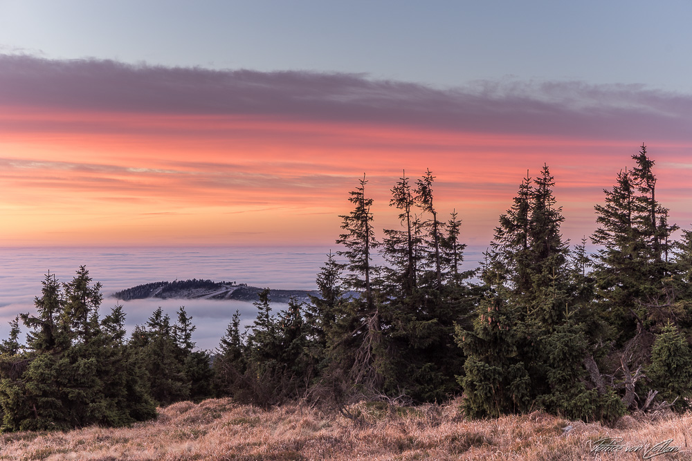 Morgenhimmel über Wurmberg