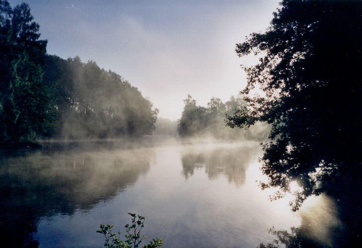 Morgenimpression in Schweden