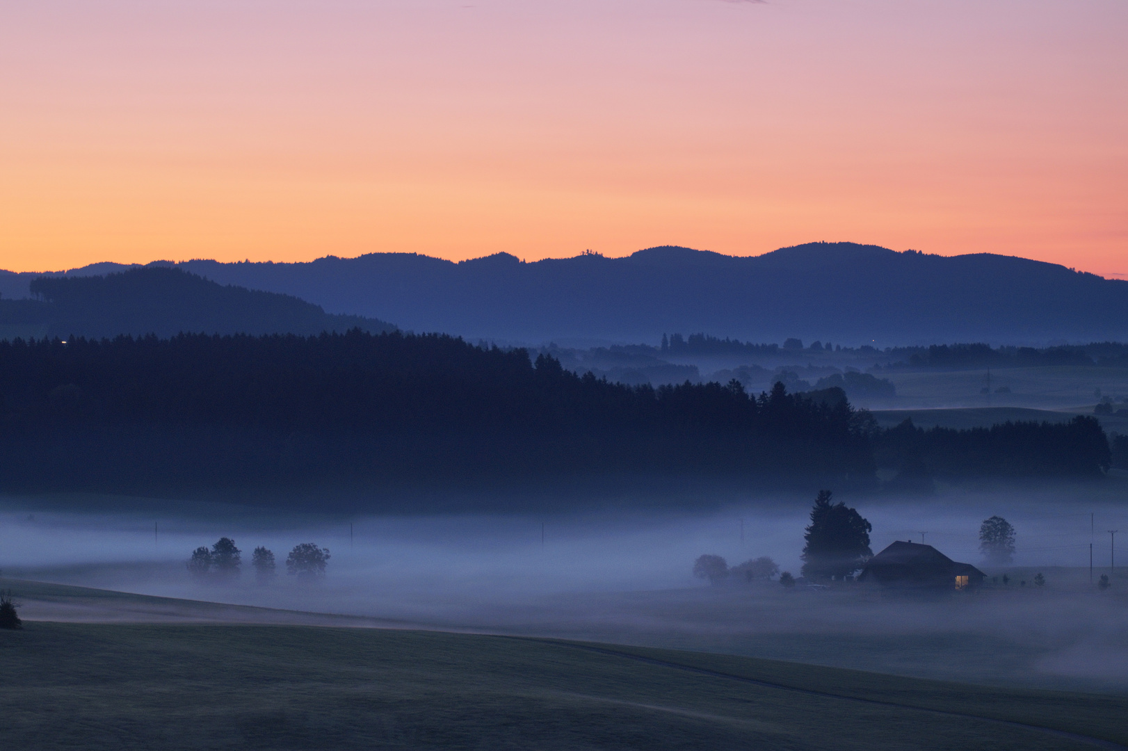 Morgenimpressionen im Allgäu