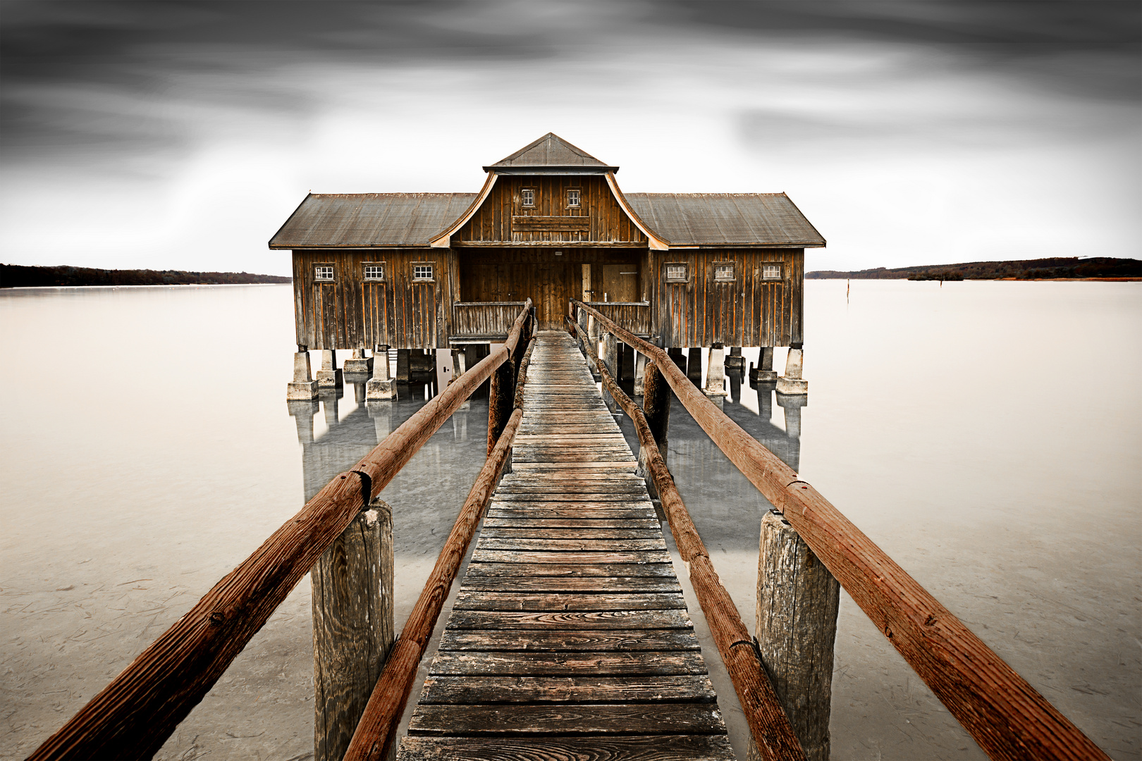 Morgenleuchten am Ammersee