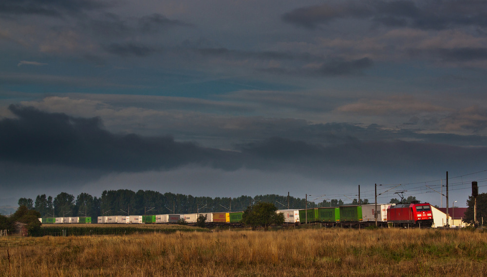 morgenliches Gewitter