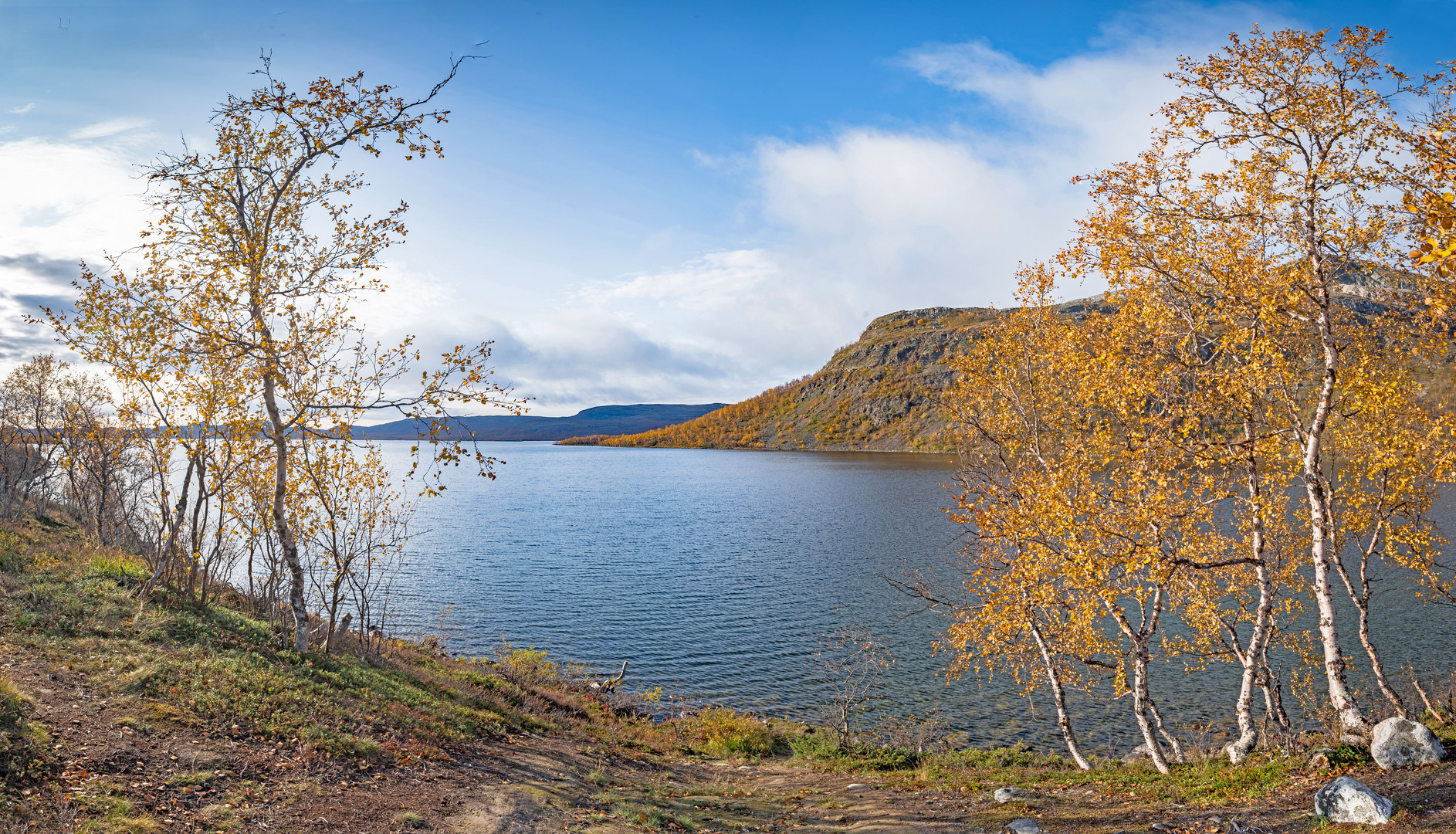 Morgenlicht am Kilpisjärvi