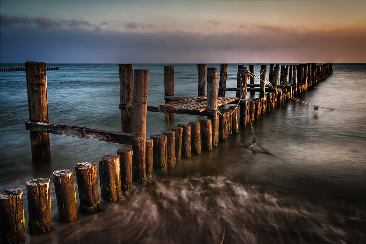 Morgenlicht an der Ostsee