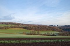 Morgenlicht auf dem Hangarder Flur