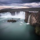 Morgenlicht Godafoss ...........