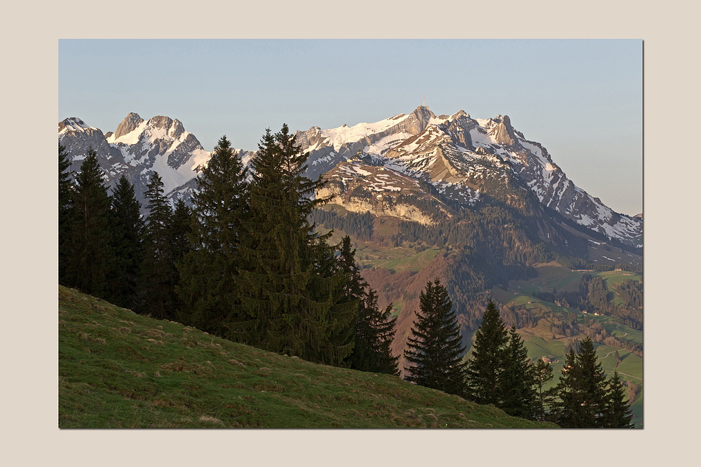 Morgenlicht im Alpstein