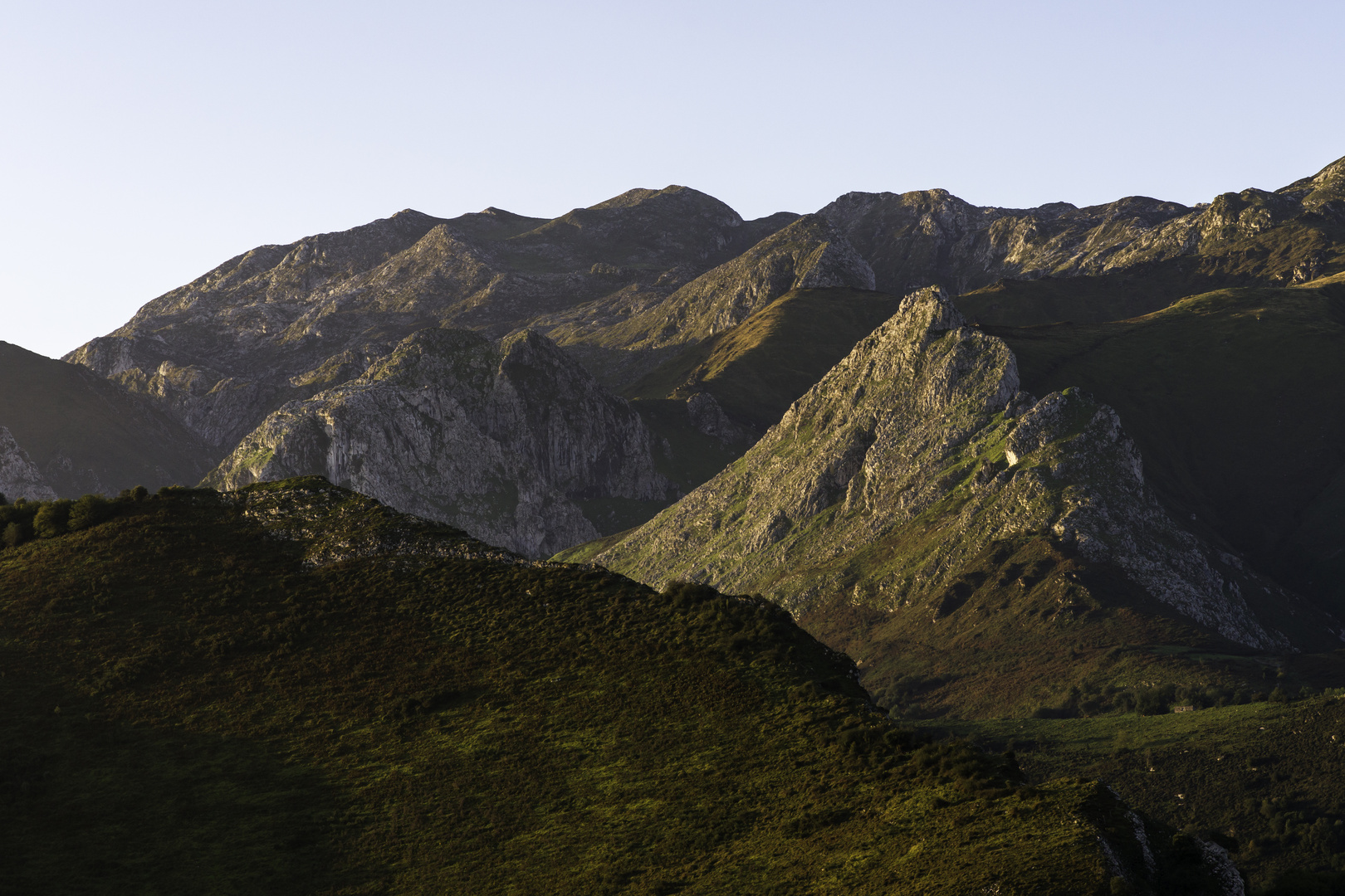 Morgenlicht in den Picos de Europa