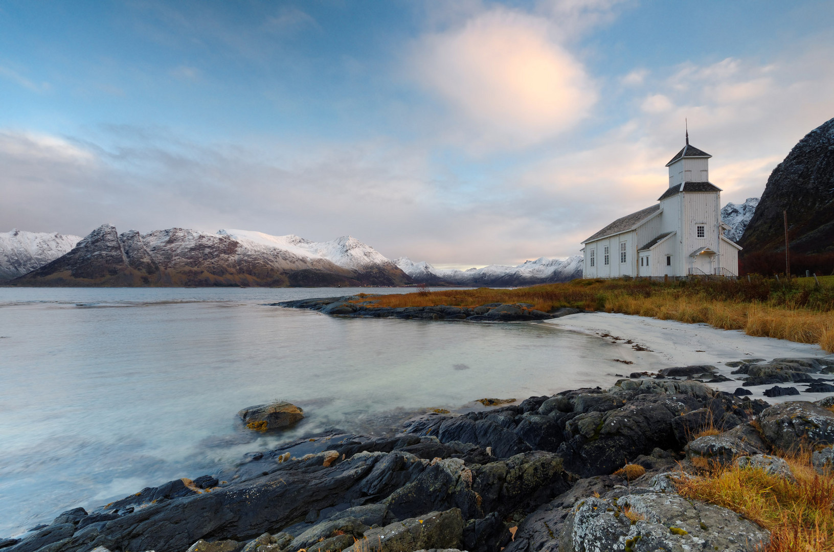 Morgenlicht in Gimsøy