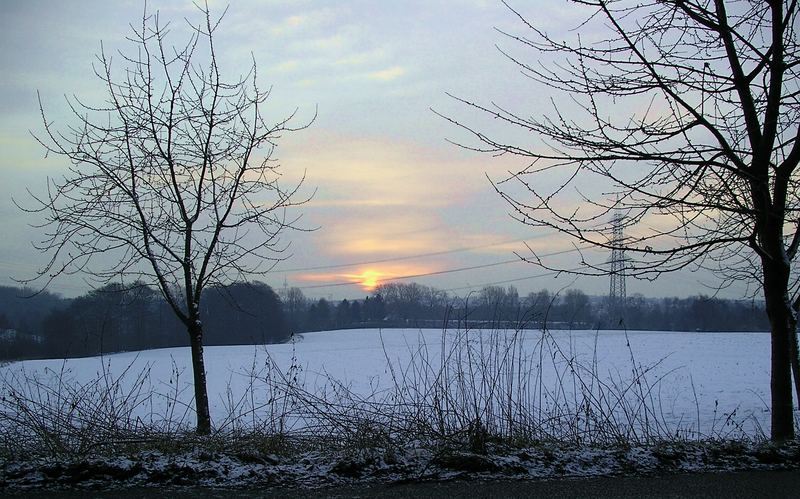 Morgenlicht über Essen