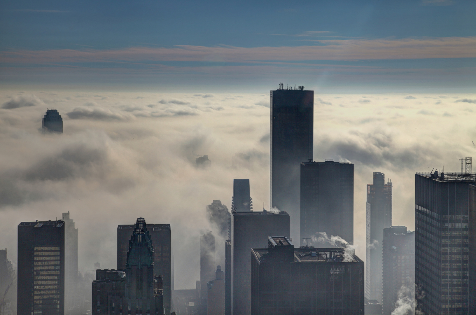 Morgenlicht über Manhattan