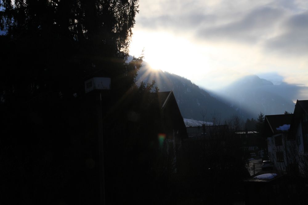 Morgenlicht über Oberstdorf