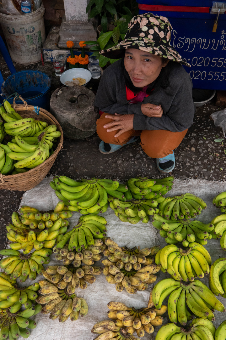 Morgenmarkt Luang Prabang Laos