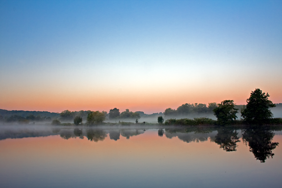 Morgennebel von Rainer Manfred Schmitz