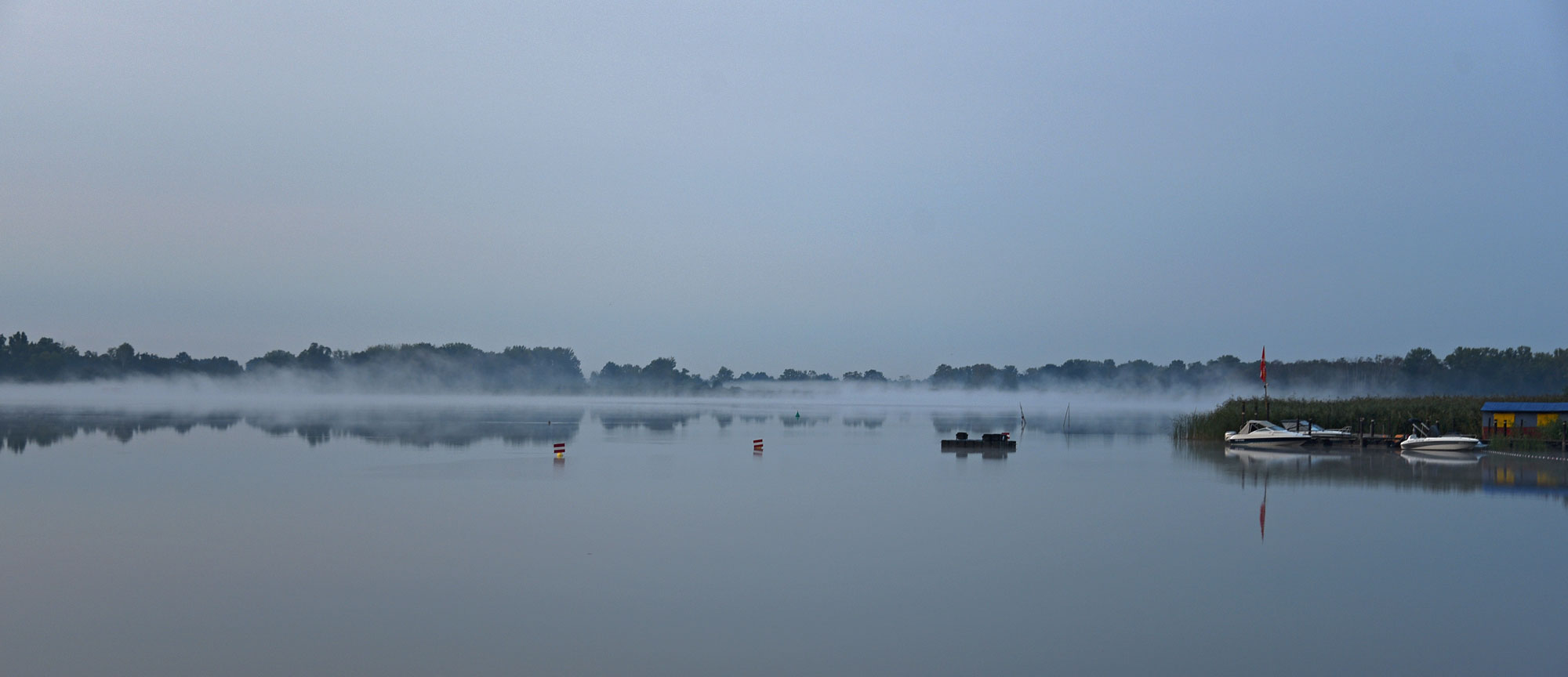 Morgennebel am Beetzsee