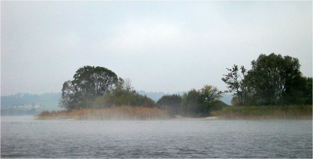 Morgennebel am Chiemsee