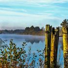 Morgennebel am Fähranleger