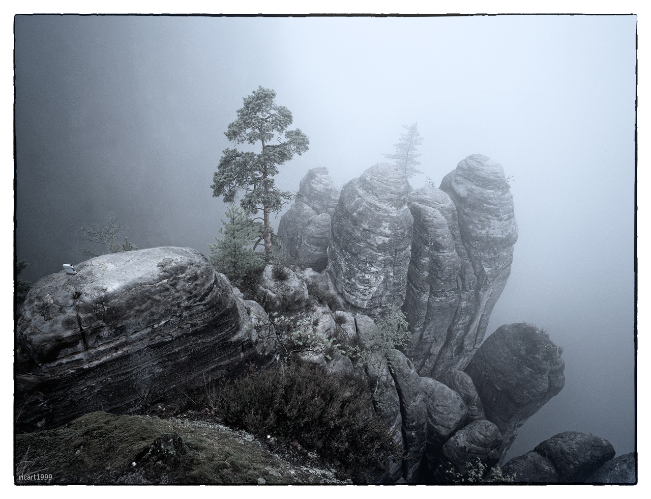 Morgennebel am Ferdinandsstein