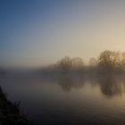 Morgennebel am Fluß 2