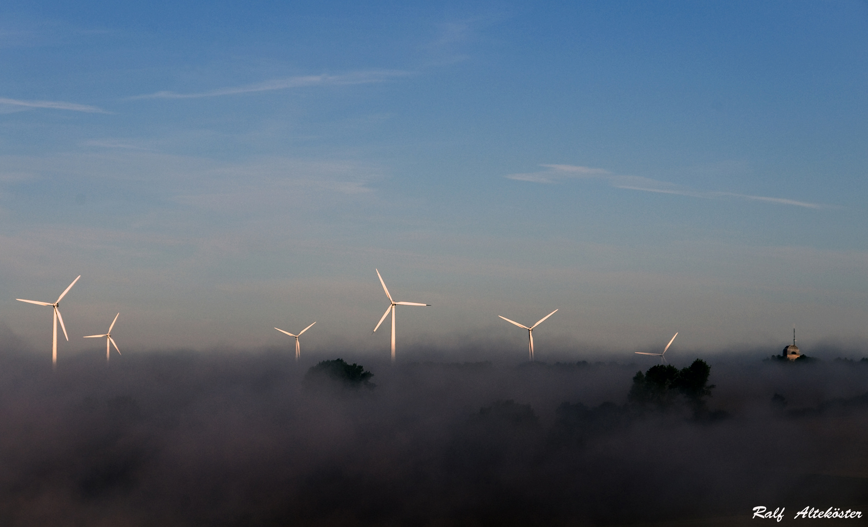 Morgennebel am Haarstrang