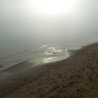 Morgennebel am Meer