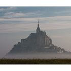 Morgennebel am Mt. St. Michel