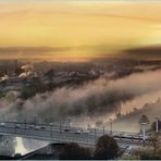 Morgennebel am Neckar