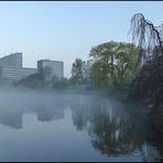 Morgennebel am OLG Hamm