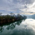 Morgennebel am Rhein