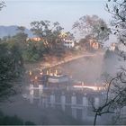 Morgennebel am Swayambhunath....